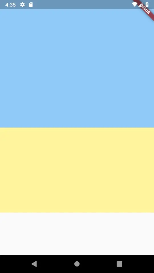 Blue and Yellow square