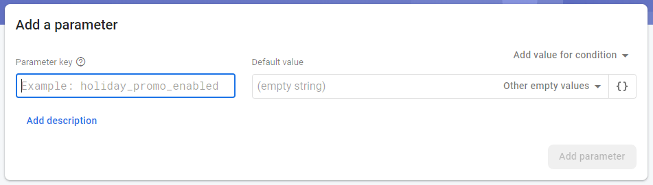 Firebase Remote Config Values